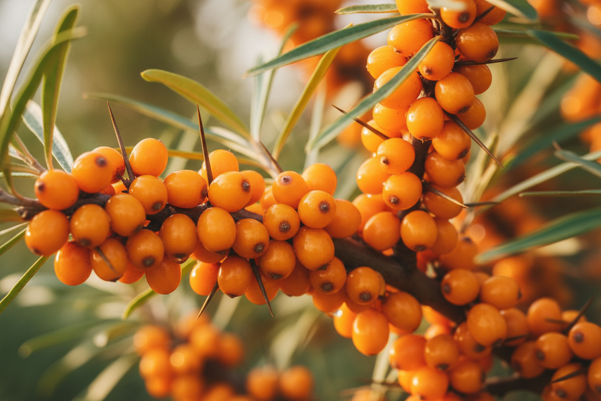 🧡 Pourquoi l'argousier est-il considéré comme un superfruit pour la peau ?